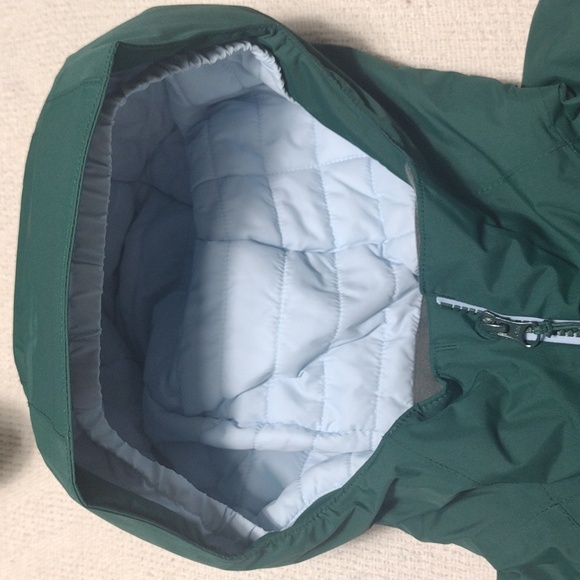 NWT L.L. Bean Wildcat WP Green and Light Blue Ski Jacket Boys Size Medium 10/12 - Picture 11 of 11